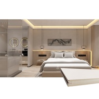 Panneau mural en plastique PVC WPC imperméable personnalisé pour hôtel