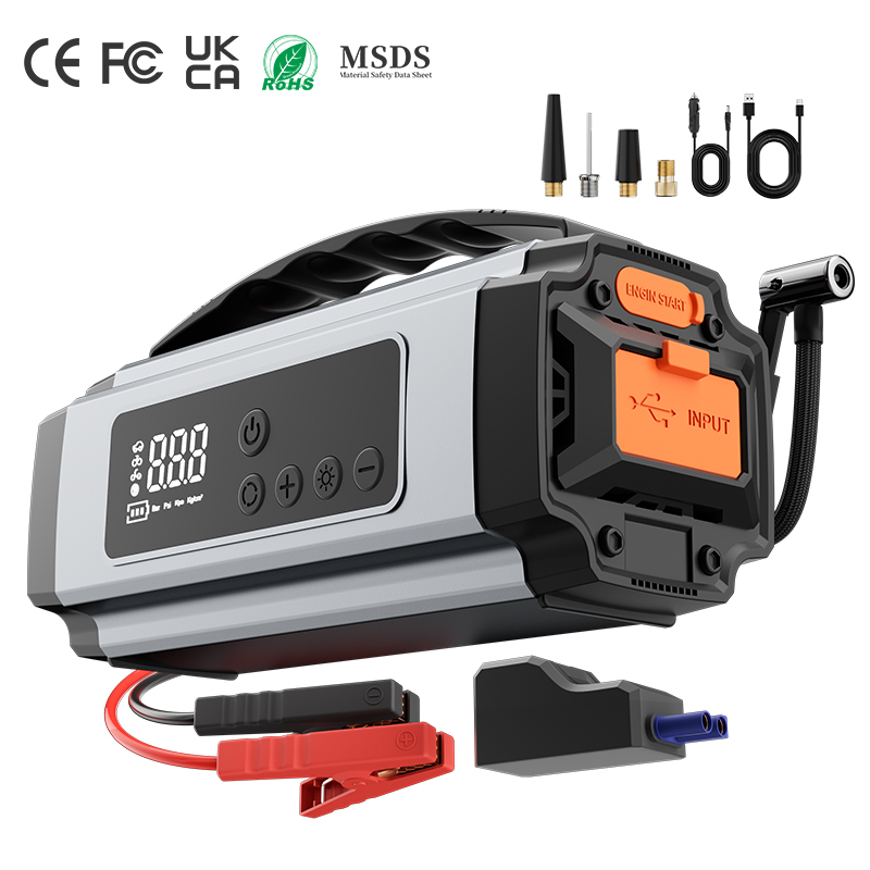 150psi Portable Car Tire Inflator 6000mAh