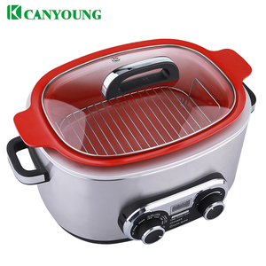 Multi Cuiseur Électrique Programmable SlowCooker, Cuire, Brun, Sauter, Riz Vapeur et Plus Chaud, facile à Utiliser et à Nettoyer - Product Image 2