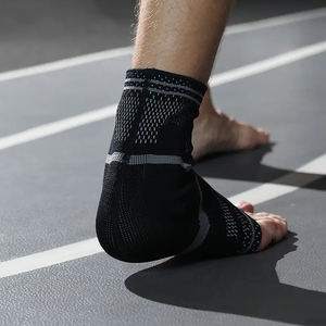 MKAS rajutan Neylon dukungan elastis bernapas pergelangan kaki kompresi penjepit bungkus untuk olahraga dukungan kaus kaki pergelangan kaki penjepit pergelangan kaki - Product Image 6