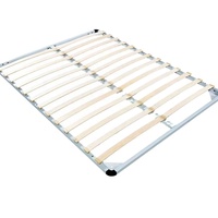 Mécanisme de sommier en métal en gros, lattes en bois, sommier relevable à démontage facile, cadre de lit plat pour chambre à coucher