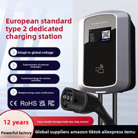 Station de recharge pour véhicules électriques à énergie nouvelle de norme européenne, type 2 AC résidentiel 7 KW, chargeur BYD et Tesla