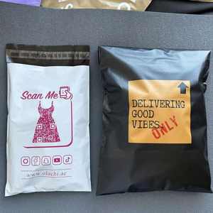 High Quality Recyclable Mailer Large Hot <b>Sale</b> Black Eco Friendly <b>Compostable</b> Mailing Bag - Product Image 2