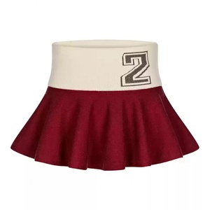 Ensemble de tennis personnalisé avec logo brodé par le fabricant, pull court de pickleball, t-shirts, hauts, pull tricoté respirant pour femmes - Product Image 5