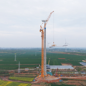 Grúa Torre DAHAN DHL3300 de 220 Toneladas con Pluma Articulada para Construcción, Alcance de Brazo de 70m, Altura de 235m, Motor con Certificación CE - Product Image 2