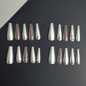 Puntas <span class=keywords><strong>de</strong></span> gel flexibles <span class=keywords><strong>para</strong></span> <span class=keywords><strong>uñas</strong></span> <span class=keywords><strong>para</strong></span> <span class=keywords><strong>niñas</strong></span>, <span class=keywords><strong>kit</strong></span> <span class=keywords><strong>de</strong></span> cobertura completa larga en forma <span class=keywords><strong>de</strong></span> ataúd, 2022 años, gran oferta - Product Image 5