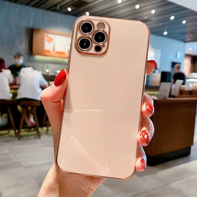 Hot Simple Fashion Luxury Electroplate Designer Back Cover Shockproof Phone Case for Samsung Galaxy A53 A52 A13 S23 S24