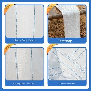 Sacos de polipropileno tejido (PP Woven) para agricultura, alimentos, minería, cemento, <span class=keywords><strong>asfalto</strong></span> y madera, tipo FIBC, para 1 y 2 toneladas, y Big Bags de PP Jumbo. Precio. - Product Image 3