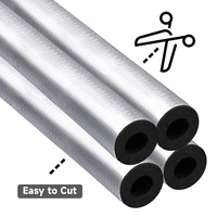 CF RUBA INSULATION Isolation thermique en mousse NBR pour tuyaux de climatisation Papier d'aluminium peut matériaux d'isolation thermique