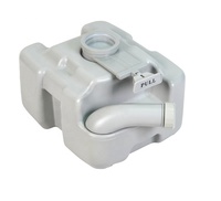 12L+20L Portable Outdoor Toilet with Drains Pipe Rv caravan Toilet