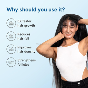 سيروم لنمو الشعر بعلامة تجارية خاصة، أمبولات لعلاج تساقط الشعر وإعادة نموه، عناية بفروة الرأس، خلاصة إكليل الجبل، سيروم لنمو الشعر بعبوة دوارة - Product Image 2