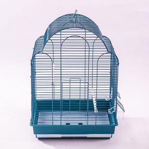 Vente en gros de cages à oiseaux portables de haute qualité pour la maison, petite cage à oiseaux en acier inoxydable - Product Image 3