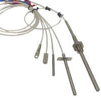 WZP230 Sensor de temperatura de grado alimenticio médico RTD PT100 Termopozo de acero inoxidable Medición de temperatura precisa OEM ODM