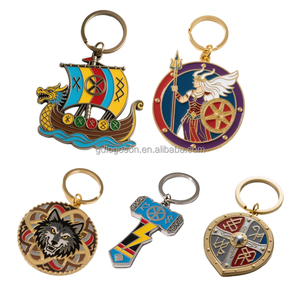 Cá nhân mềm men Bắc Âu longship Keyring Quà Tặng tùy chỉnh thiết kế Viking thuyền kim loại Viking tàu quà lưu niệm <span class=keywords><strong>Keychain</strong></span> cho Na Uy - Product Image 6