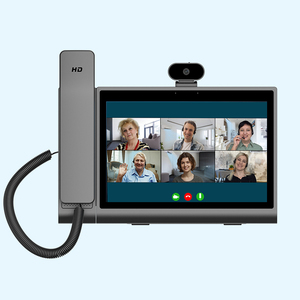 Téléphone IP Voip Smart Business Téléphone de bureau vidéo sans fil Android 10 pouces Bureau Hôpital Aîné <span class=keywords><strong>Aveugle</strong></span> Wifi Téléphone SIP - Product Image 3