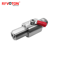 Factory Supply N Gas Discharge Tube Arrester DC-3Ghz 90V n Female Bulkhead to N Female Jack Surge lightning protection Arrestor
