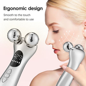 <span class=keywords><strong>Appareil</strong></span> de beauté facial anti-âge avec écran LCD, massage à 5 niveaux, masseur facial rechargeable, rouleau micro-courant, mini lifting <span class=keywords><strong>du</strong></span> <span class=keywords><strong>visage</strong></span> - Product Image 2