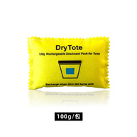 Sachet déshydratant réutilisable en gel de silice avec indicateur de changement de couleur pour sacs de transport, armoires et salles de bain