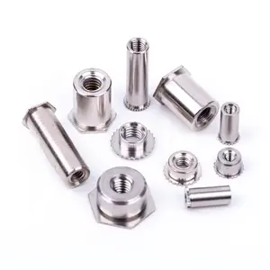 M2 M3 aluminum press weld stud fasteners for capacitor discharge welding other fasteners