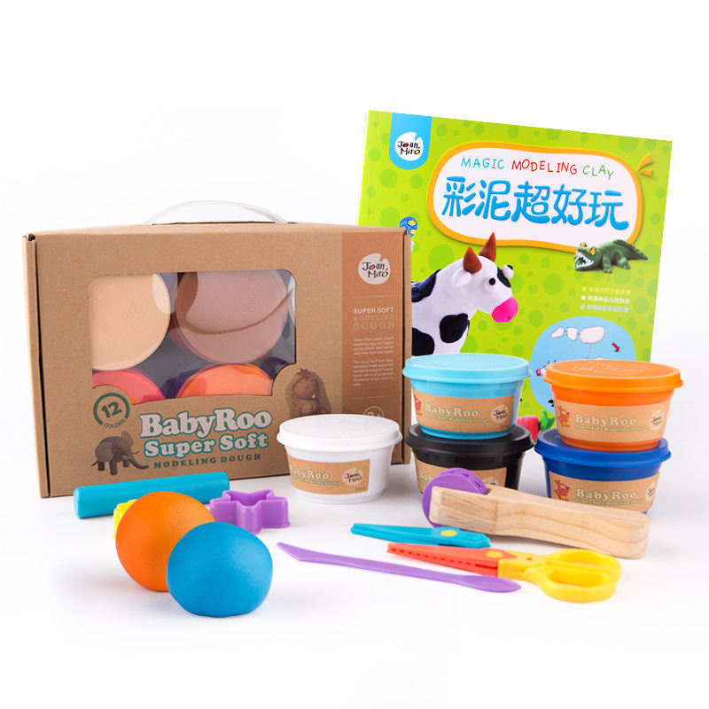Новая детская мука, цветная глина, детская цветная глина «сделай сам» для изготовления глины ручной работы, пластилин
