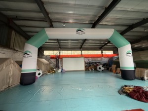 Gapura Tiup Udara Personalisasi untuk Garis Start Finish, Inflatable Iklan dengan Spanduk Sponsor untuk Lomba Lintas Alam - Product Image 6