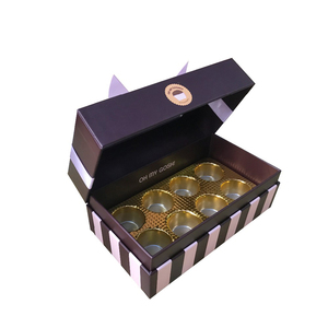 Boîte cadeau en chocolat, emballage en papier pulpe rigide de 2 mm pour produits industriels et ménagers, pour présentations et stockage CN/GUA - Product Image 6