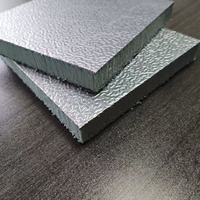 Feuille d'aluminium rectangulaire laminée double face |   Utilisation en milieu hospitalier et scolaire, bonne adhérence pour les panneaux composites d'isolation