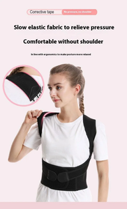 Buen precio soporte ajustable clavícula espalda cuerpo elástico espalda Brace cinturón soporte hombro para hombres y mujeres - Product Image 2