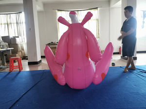 Vente flash Dragon gonflable personnalisé rose <span class=keywords><strong>Goodra</strong></span> à monter avec SPH pour fête en plein air - Product Image 5