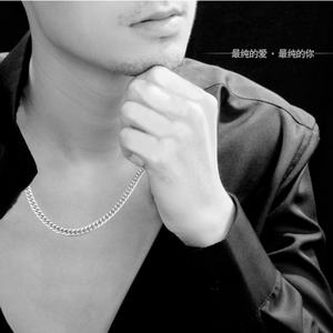 Cadena de Acero Inoxidable Chapada en Oro, Cadena de Cuerda de 7 mm de Ancho, Collar de Moda para Mujer, Cadena Dorada Plana para Hombre - Product Image 5