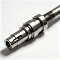 Pièces de cylindre hydraulique et de corps de soupape usinées sur commande par CNC, en laiton anodisé, fabrication OEM