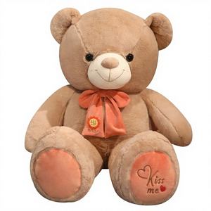 Oso de Peluche Realista, Mascota de Peluche Relleno de Algodón PP, Tamaños de 75cm-120cm, Venta al por Mayor Barata - Product Image 1