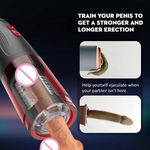 Masturbador Masculino Automático de 10 Modos con Vagina Realista Telescópica y Movimiento de Empuje - Product Image 5