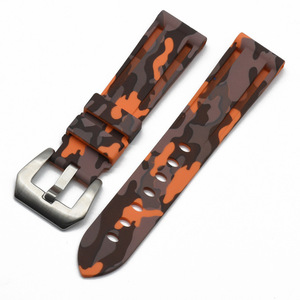 Camo Material de goma correa de reloj de <span class=keywords><strong>Apple</strong></span> Smart <span class=keywords><strong>Watch</strong></span> banda deportiva de silicona para la serie 5 6 <span class=keywords><strong>SE</strong></span> Samsung - Product Image 6