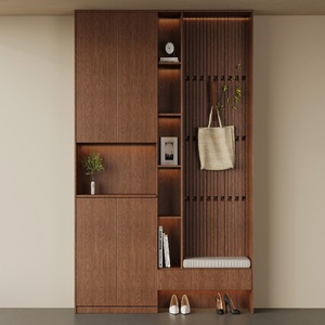 Modern, Minimalist, Large-capacity Shoe Cabinet, Vertical Multi-layer <strong>Storage</strong> <strong>Unit</strong> for Large <strong>Halls</strong>. - Product Image 5