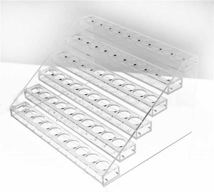 Custom clear Acrylic Display Rack Colored Contact Lens Display Rack ...