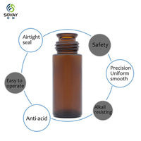 Flacon d'aromathérapie avec bouchon à vis 5 ml, 10 ml, 15 ml, 30 ml, 60 ml, 120 ml – Contenant en verre pour échantillon de parfum