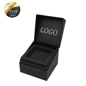 Caja <span class=keywords><strong>de</strong></span> reloj <span class=keywords><strong>de</strong></span> cartón <span class=keywords><strong>de</strong></span> papel negro cuadrada <span class=keywords><strong>de</strong></span> lujo personalizada, diseño <span class=keywords><strong>de</strong></span> logotipo, caja <span class=keywords><strong>de</strong></span> reloj con imán <span class=keywords><strong>de</strong></span> cuero <span class=keywords><strong>de</strong></span> embalaje <span class=keywords><strong>de</strong></span> lujo para hombres y mujeres - Product Image 1