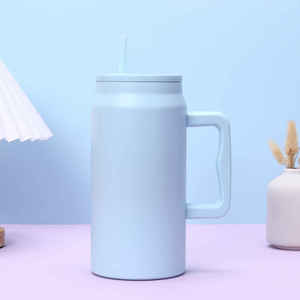 Vacuum-sealed Double-Walled Stainless Steel 50oz Large Capacity Car Cup 6-12 Hours Thermal Insulation Leak-Proof Eco-Friendly - Product Image 2