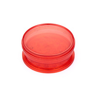 Mini-broyeur à herbes en plastique de 40 mm, emballage blister, accessoires pour fumeurs, emballage individuel