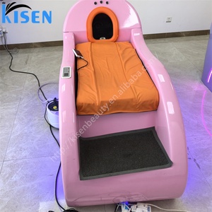 Sillón Eléctrico Automático de Alta Tecnología Kisen para Lavado de Cabello con Máquina de Fumigación para Spa Capilar y Salón de Belleza - Product Image 1
