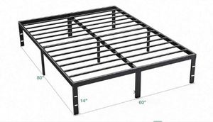 Warehouse <b>Platform</b> <b>Bed</b> Durable Iron <b>Bed</b> <b>Frame</b> Living Room Metal <b>Bed</b> Iron <b>Frame</b> <b>Bed</b> Hotel Metal <b>Bed</b> Iron <b>Bed</b> <b>Frame</b> With Thick - Product Image 6