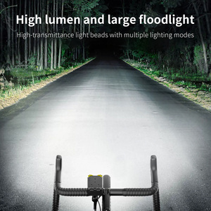 Faro <span class=keywords><strong>per</strong></span> Bicicletta ad Alta Penetrazione 1700Lm, Luce Gialla, Accessorio Portatile <span class=keywords><strong>per</strong></span> <span class=keywords><strong>Mountain</strong></span> <span class=keywords><strong>Bike</strong></span> e Bici da Strada - Product Image 6