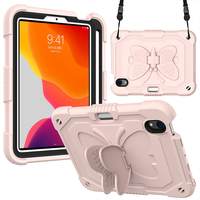 Yeni tasarım Tablet kılıfı kelebek düz 360 derece darbeye dayanıklı kapak Drop-proof koruyucu iPad kılıfı mini 6 5 4 hava 4 10.2 10.9