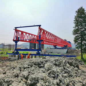 Prix direct usine, personnalisable : Lanceur de poutres de pont autoportant 80t pour autoroutes, voies ferrées, ponts, etc. - Product Image 1