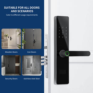 Serrure Intelligente Bluelock F17 à Mortaise - Wi-Fi Cloud et Contrôle via l'Application TTlock, Déverrouillage par <span class=keywords><strong>Clé</strong></span>/<span class=keywords><strong>Carte</strong></span> pour Portes d'Hôtel en Acier/Aluminium/Bois - Product Image 3