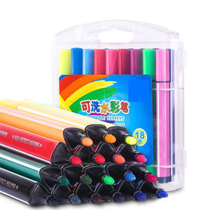 Stylos Marqueurs Aquarelles Lavables pour Peinture Artistique – 12, 18, 24 ou 36 Couleurs - Product Image 3