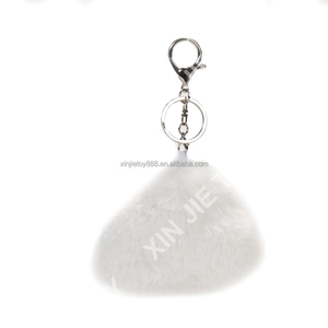 Porte-clés en peluche nuage de bonne qualité, design personnalisé, nuage blanc, doux, à suspendre au sac, motif personnalisé, porte-clés nuage rembourré - Product Image 2