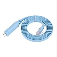 Kabel USB C ke CONSOLE RJ45 sepanjang 3 Meter untuk Switch dan Router