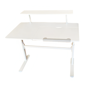 Bảng nghiên cứu chiều cao trẻ em có thể điều chỉnh bàn trẻ em học sinh mạnh mẽ bảng với nghiêng máy tính để bàn kệ sách - Product Image 6